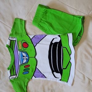 Buzz lightyear pjs matching set w shorts